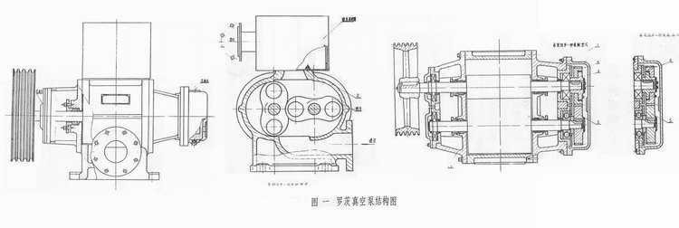 ZBK型羅茨真空泵機構(gòu)與工作原理